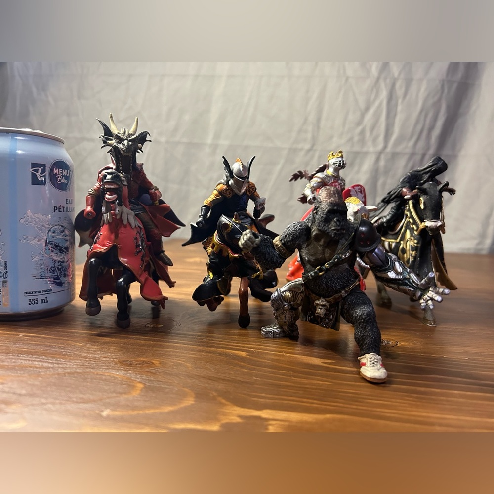 Papo Knights and horses Set of 4